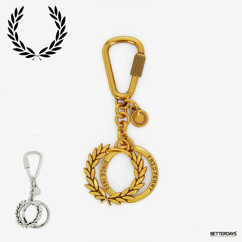 【FRED PERRY】キーリング ロゴ リース ギフト （レディース） FRED PERRY フレッドペリー メンズ レディース キーホルダー