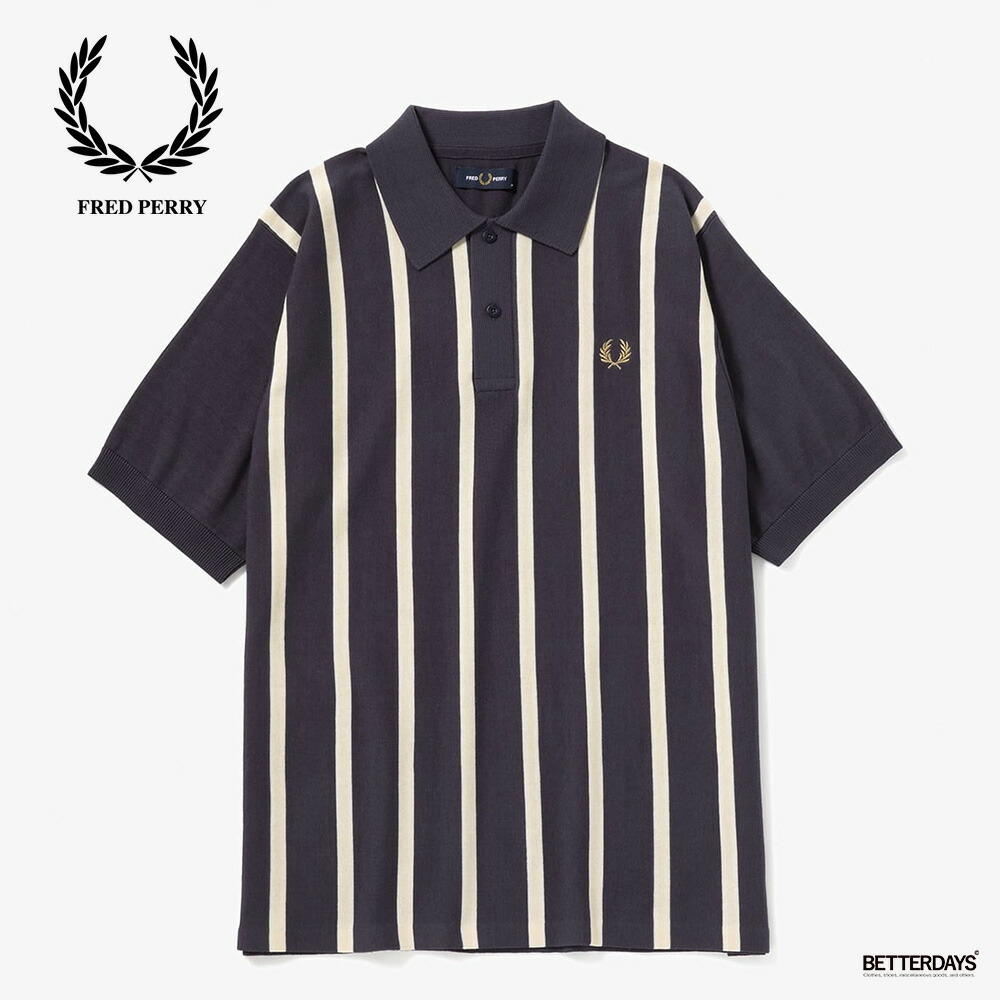 楽天市場】フレッドペリー ニットポロシャツ 半袖 FRED PERRY