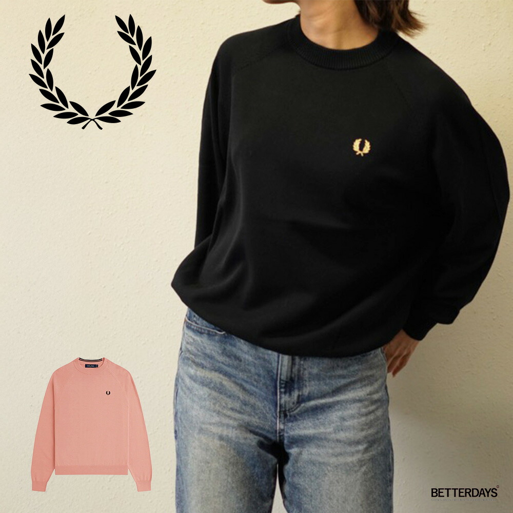 【本日限定値下げ】フレッドペリー レディース リブ ニット トップス 長袖 黒 楽天市場】【最大1000円OFFクーポン配布中ブラックフライデー