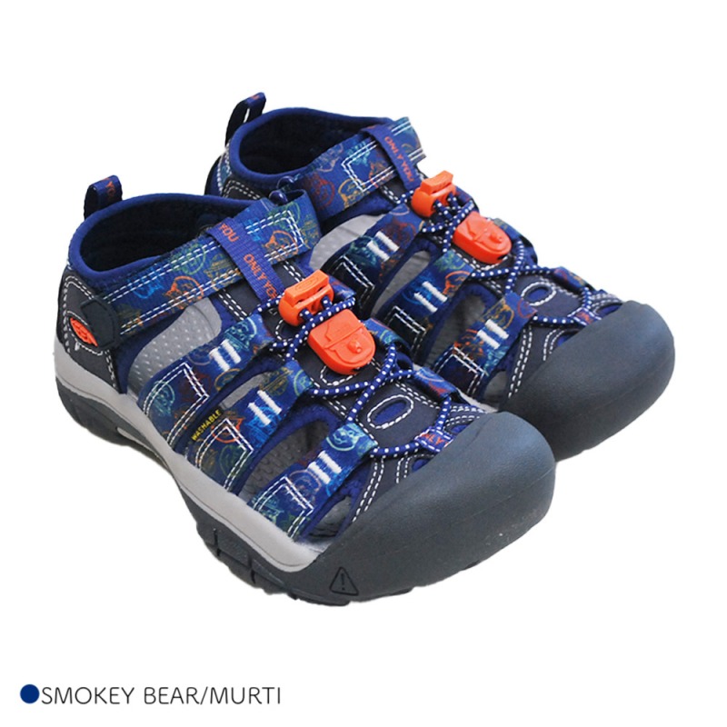 【1000円OFFクーポン配布中4月お買い物マラソン】サンダル キッズ KEEN SMOKEY BEAR キーン Newport H2 ニューポ－ト エイチツー スモーキーベア コラボ リトルキッズ ビッグキッズ 15-23.5cm 【国内正規品】