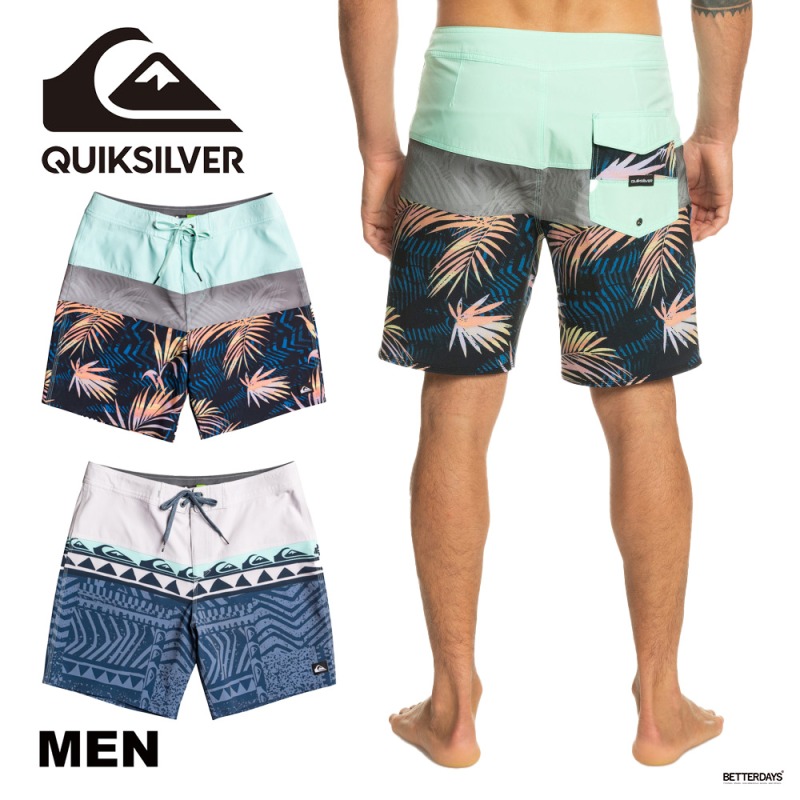水着 スイムウェア メンズ プリント クイックシルバー QUIKSILVER SURFSILK PANEL 18