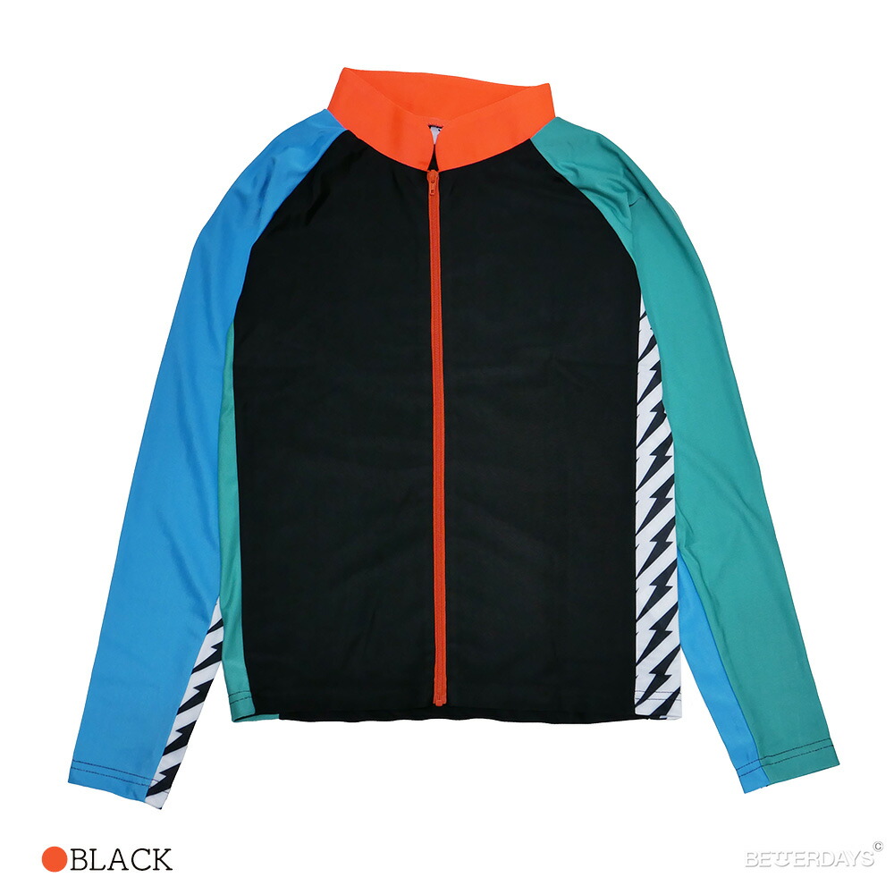 【1000円OFFクーポン配布中4月お買い物マラソン】ラッシュガード 男の子 女の子 キッズ 水着 トップス VOLTPARK RASHGUARD THE PARK SHOP ザ・パークショップ 子供 幼稚園 小学生 105-145cm