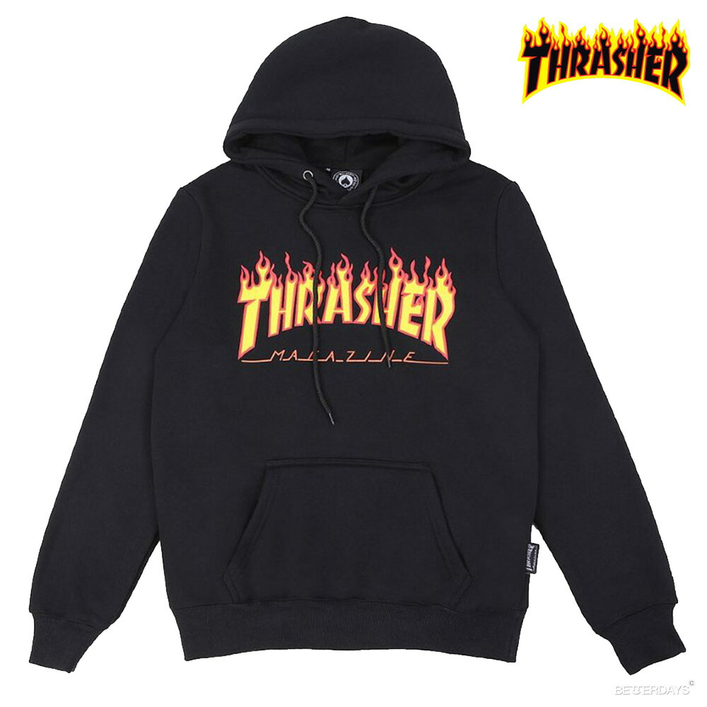 thrasher ウエア THRASHER (スラッシャー) TH8501PL MAG LOGO HOODIE NAVY