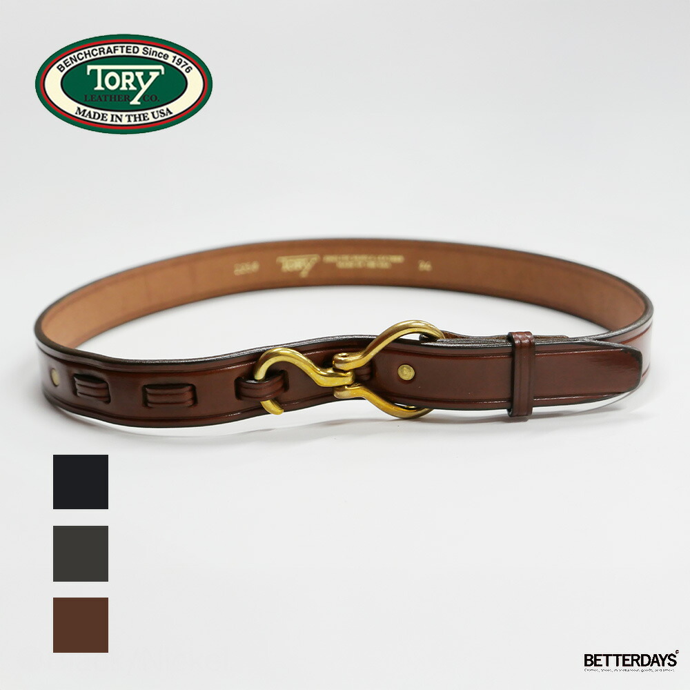 楽天市場】ベルト メンズ ユニセックス TORY LEATHER 1 1/4 BRIDLE