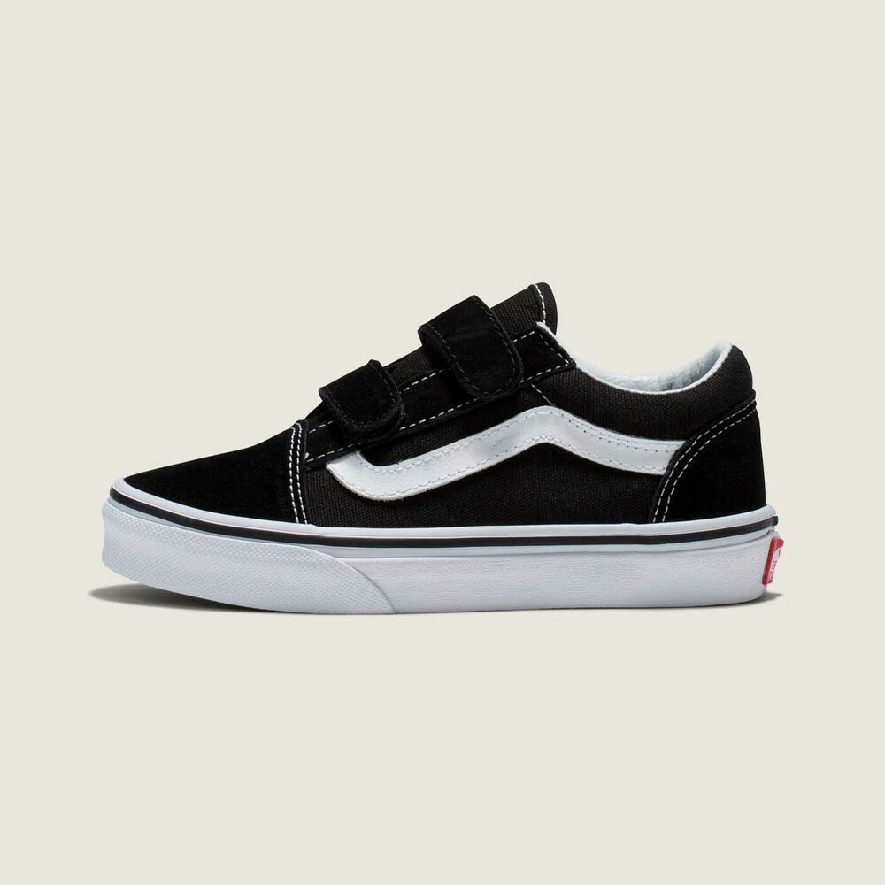 【1000円OFFクーポン配布中4月お買い物マラソン】VANS UY OLD SKOOL V ヴァンズ スリッポン スニーカー ベルクロ キッズ 16-21cm 【国内正規品】VN000VHE6BT