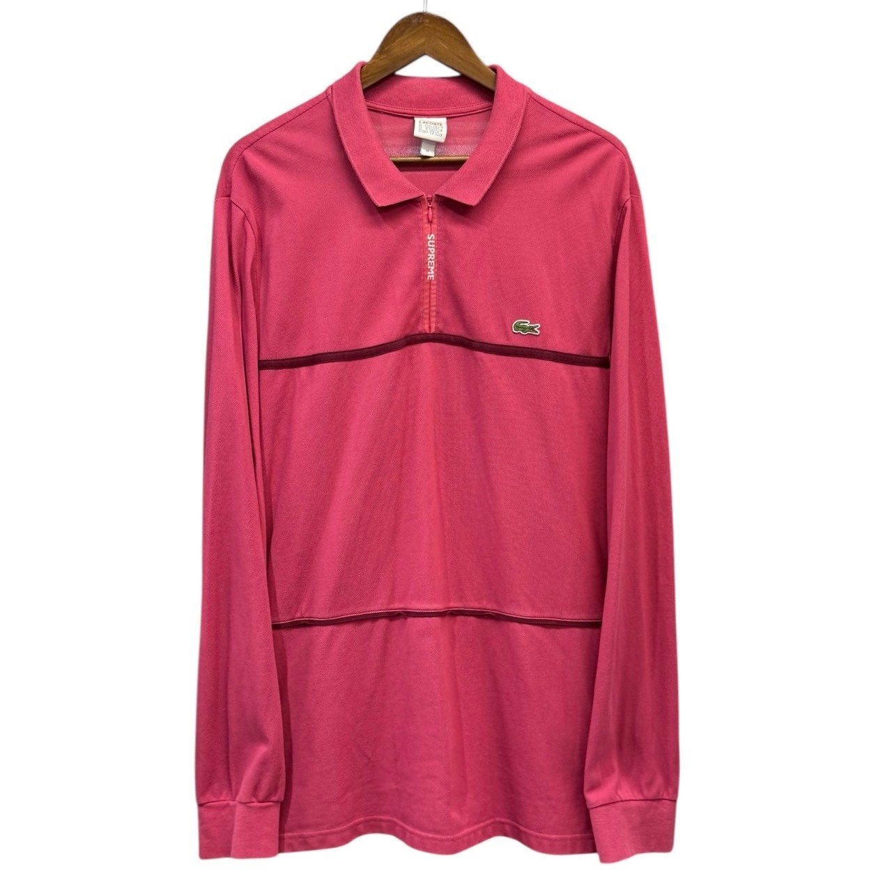 楽天市場】【Supreme × LACOSTE】シュプリーム ラコステ 中綿 ハーフ