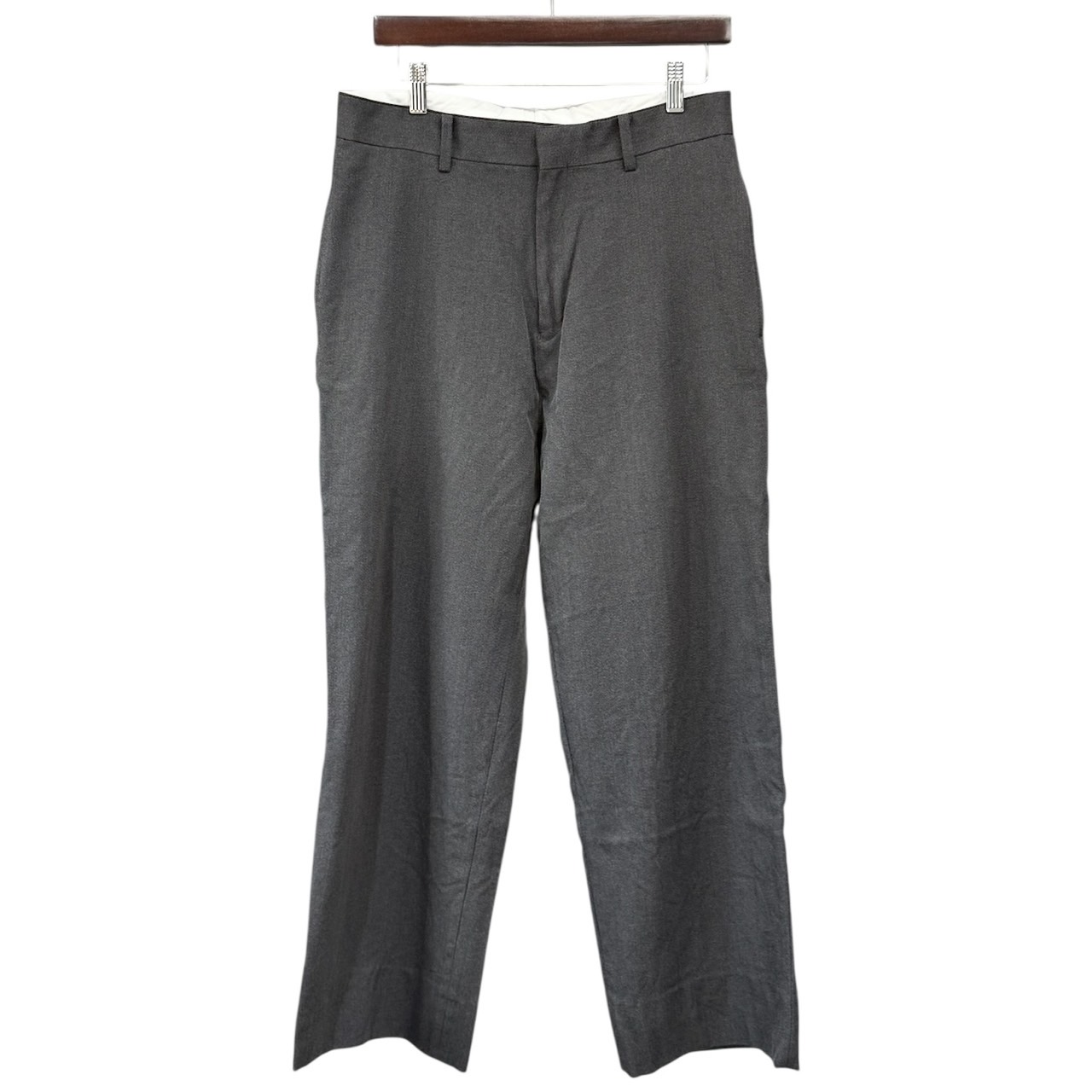 a.presse カシミヤウールスラックス A.PRESSE アプレッセ スラックス M グレー 【古着】【中古