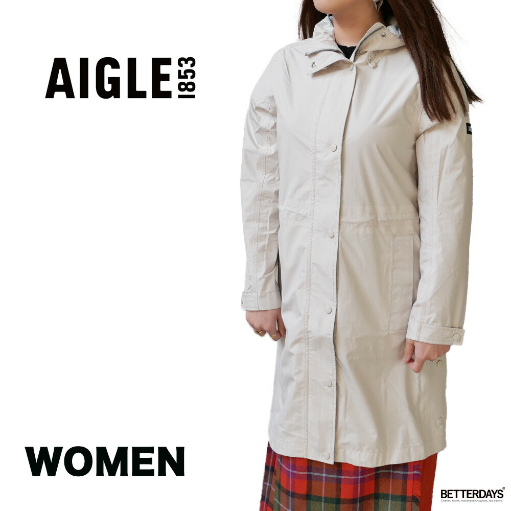 【未使用品】AIGLEエーグル レインコート ロング 防水 ゴアテックス ロングレインコート | AIGLE/エーグル | 三越