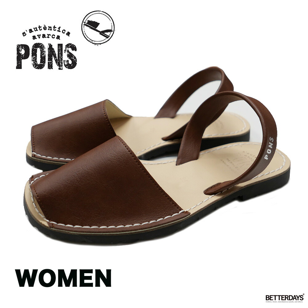 サンダル レディース Avarca Pons アヴァルカ ポンズ 22.5-25cm 【国内正規品】｜BETTER DAYS＋SELECT