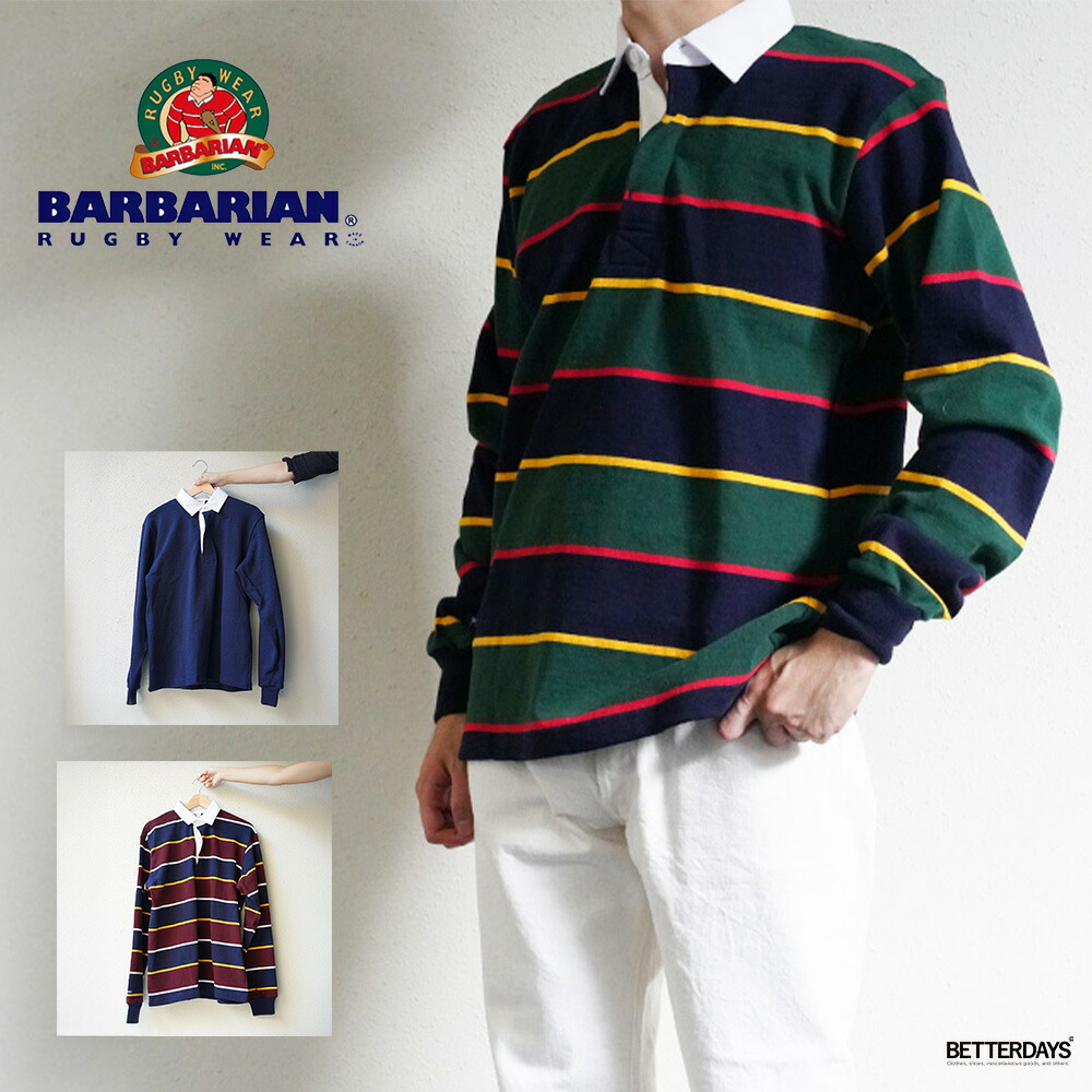 楽天市場】カナダ製 送料無料 BARBARIAN【バーバリアン】RUGGER L/S