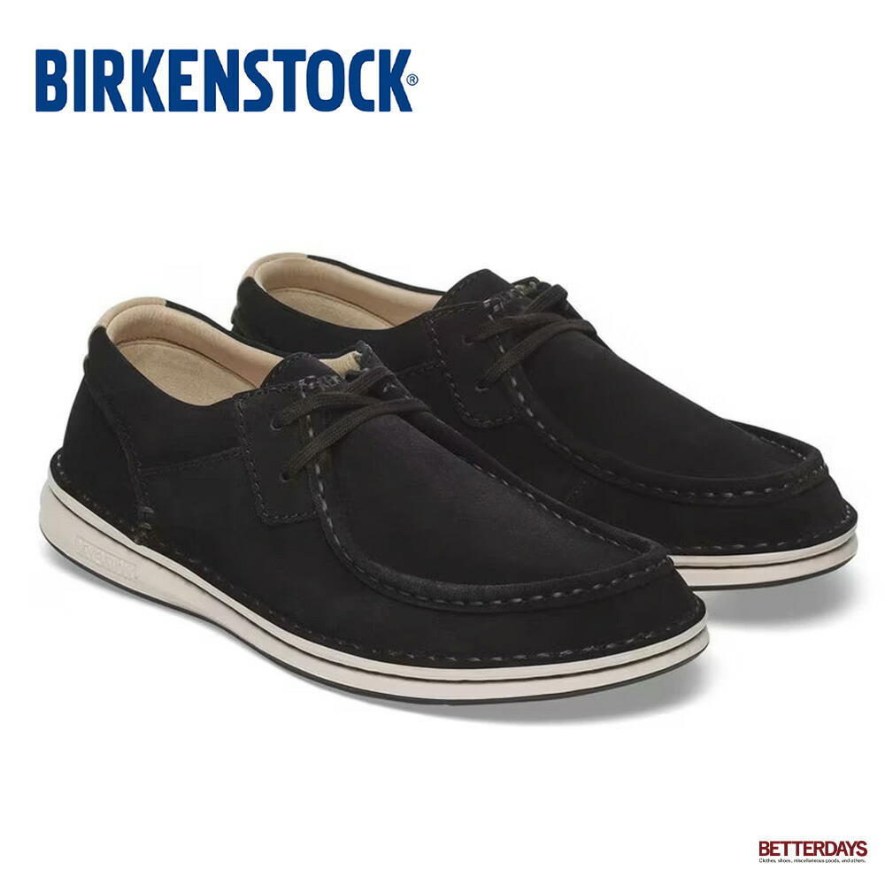 ビルケンシュトック パサデナ スエードレザー シューズ メンズ  レギュラー  BIRKENSTOCK Pasadena LEVE Black【国内正規品】 26-28cm