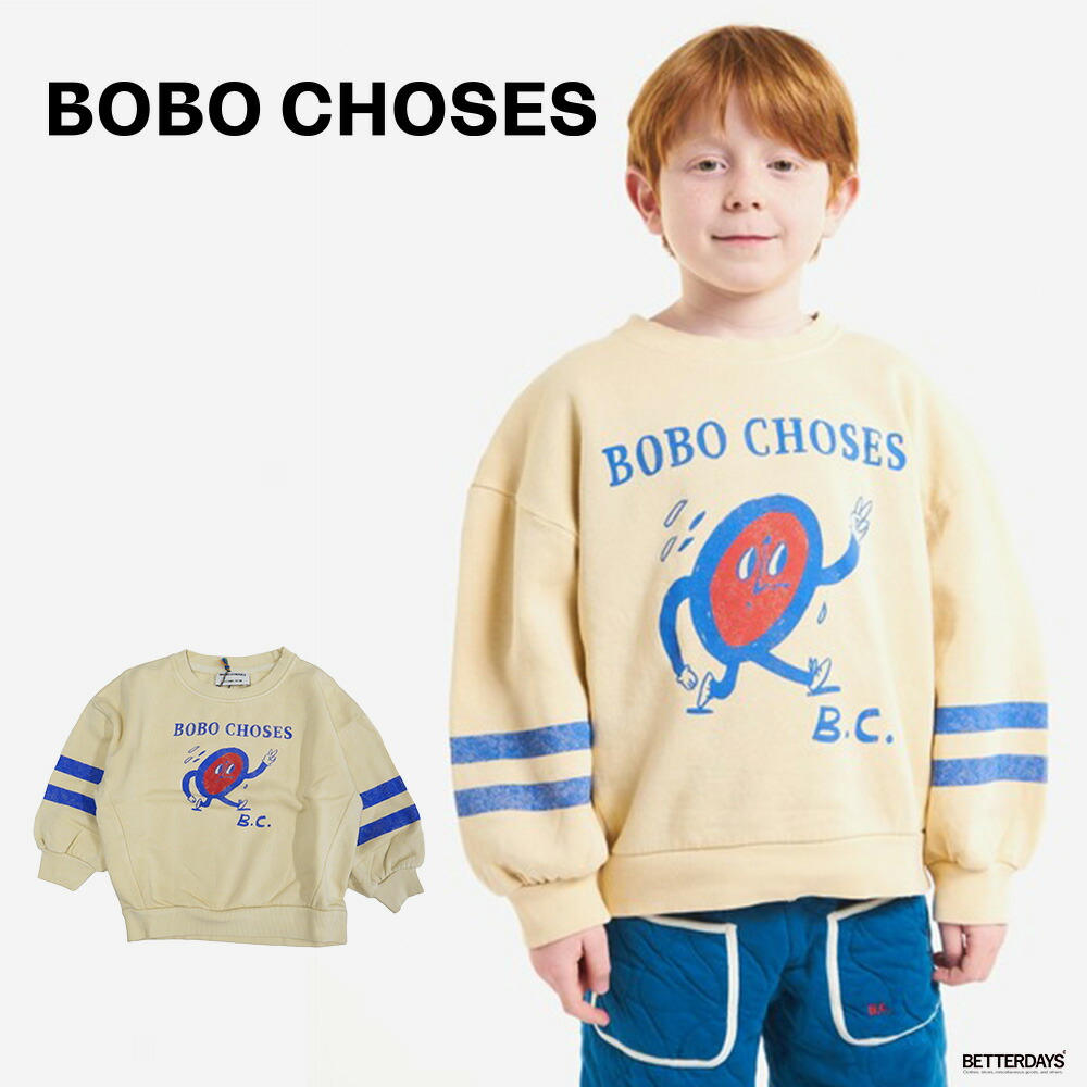 BOBO CHOSES aw21 Soybean トレーナー (4-5y) BOBO CHOSES aw21 Soybean トレーナー (4-5y) SS25 BABY ALL