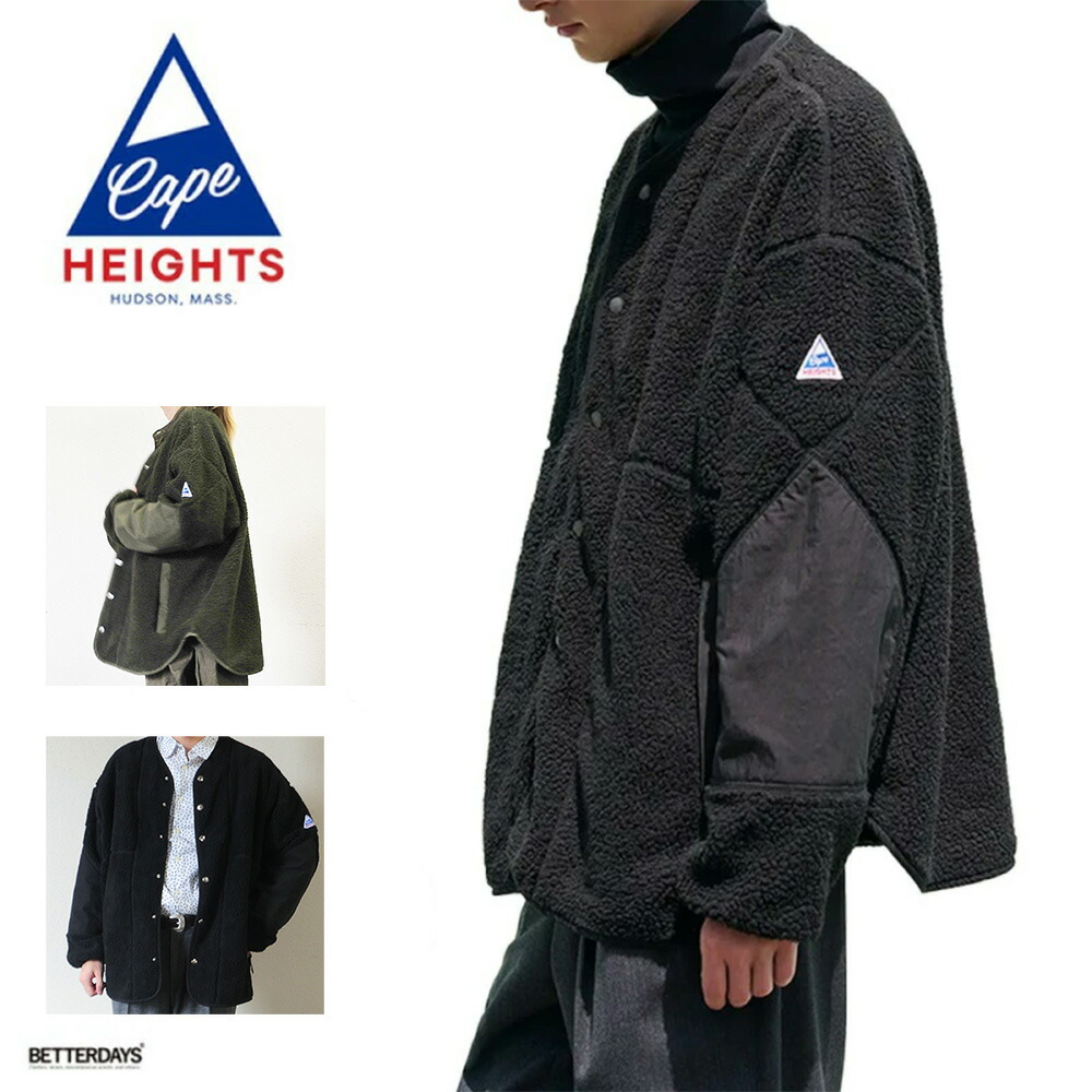かけぽん様ケープハイツ フリースジャケット マッシュルーム 38 楽天市場】[期間SALE] Cape HEIGHTS/ケープハイツ RIVAS FLEECE Jacket