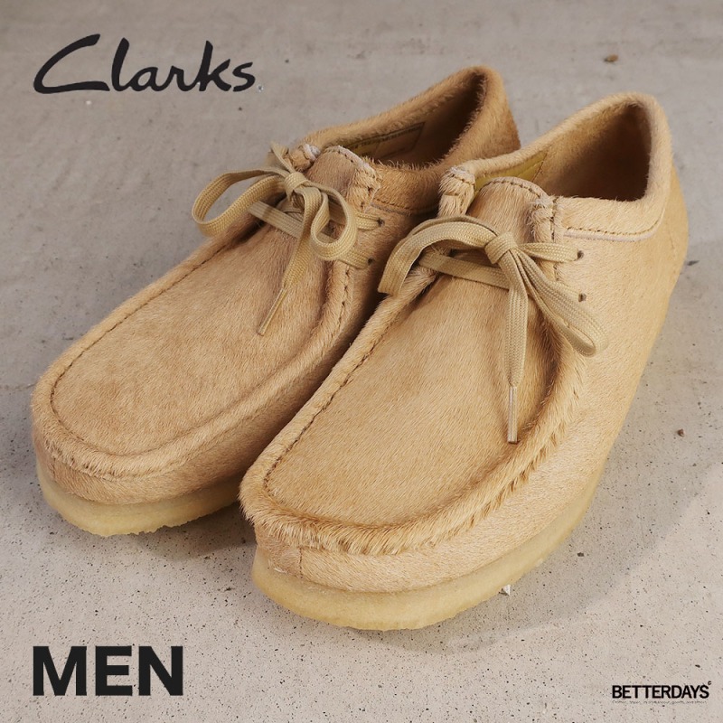 CLARKS Wallabee / クラークス ワラビー　Highカット 楽天市場】クラークス ワラビー メンズ Wallabee Maple Hair On