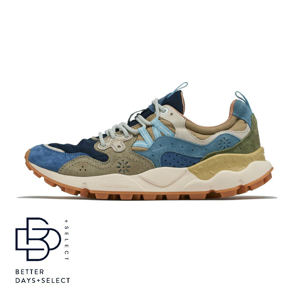 【2400円OFFクーポン配布中4月お買い物マラソン】スニーカー ユニセックス ヤマノ3 フラワーマウンテン FLOWER MOUNTAIN YAMANO3 Navy/Blue/Kaki【国内正規品】FM63781 16,863円