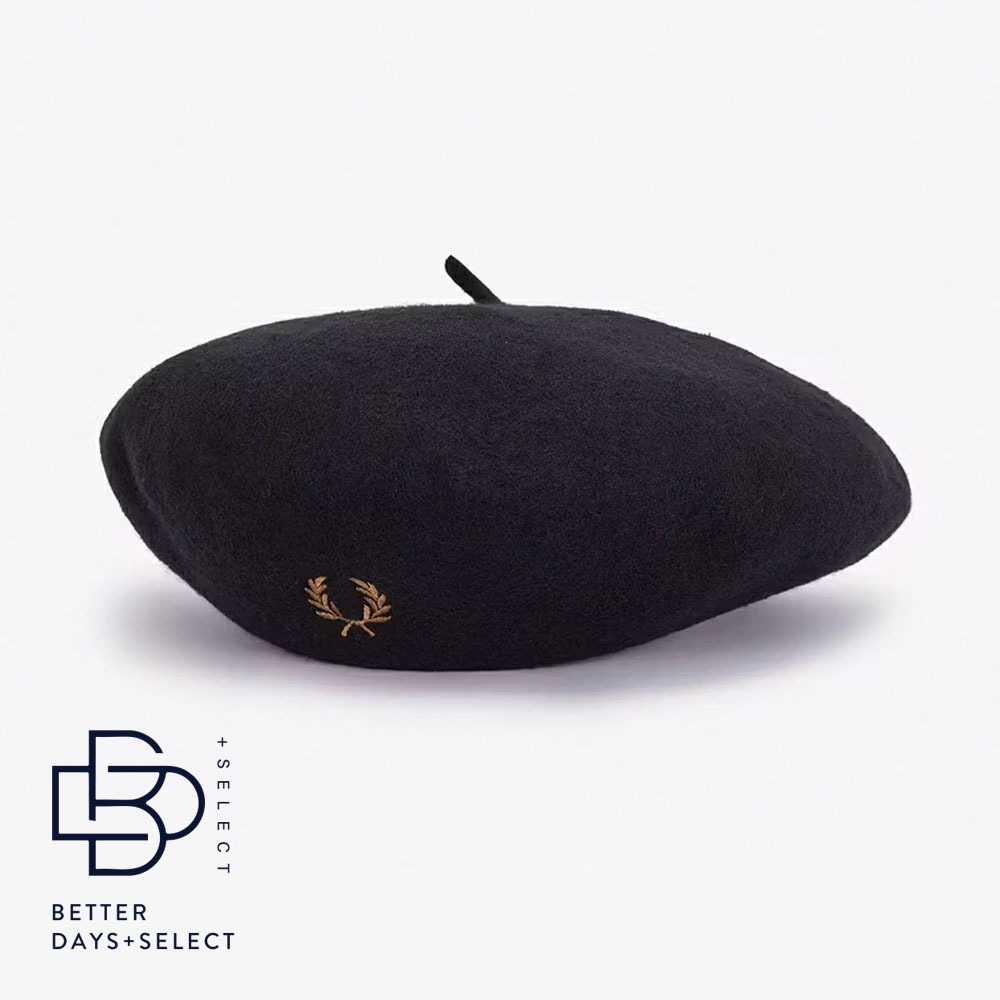 楽天市場】フレッドペリー FRED PERRY ウール ベレー帽 HW7646