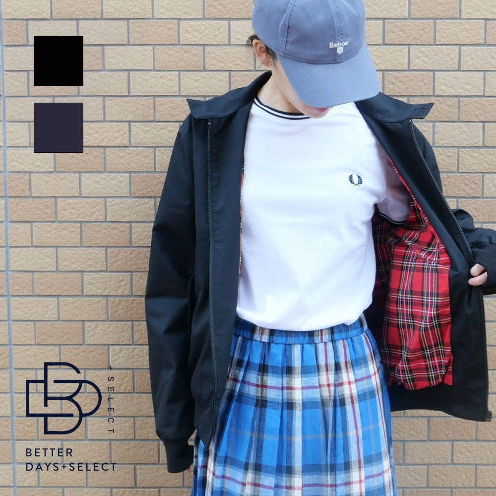 【一部SALE／10%OFF】ハリントンジャケット メンズ レディース ユニセックス フレッドペリー イングランド製 スイングトップ MADE IN ENGLAND HARRINGTON 【国内正規品】 FRED PERRY