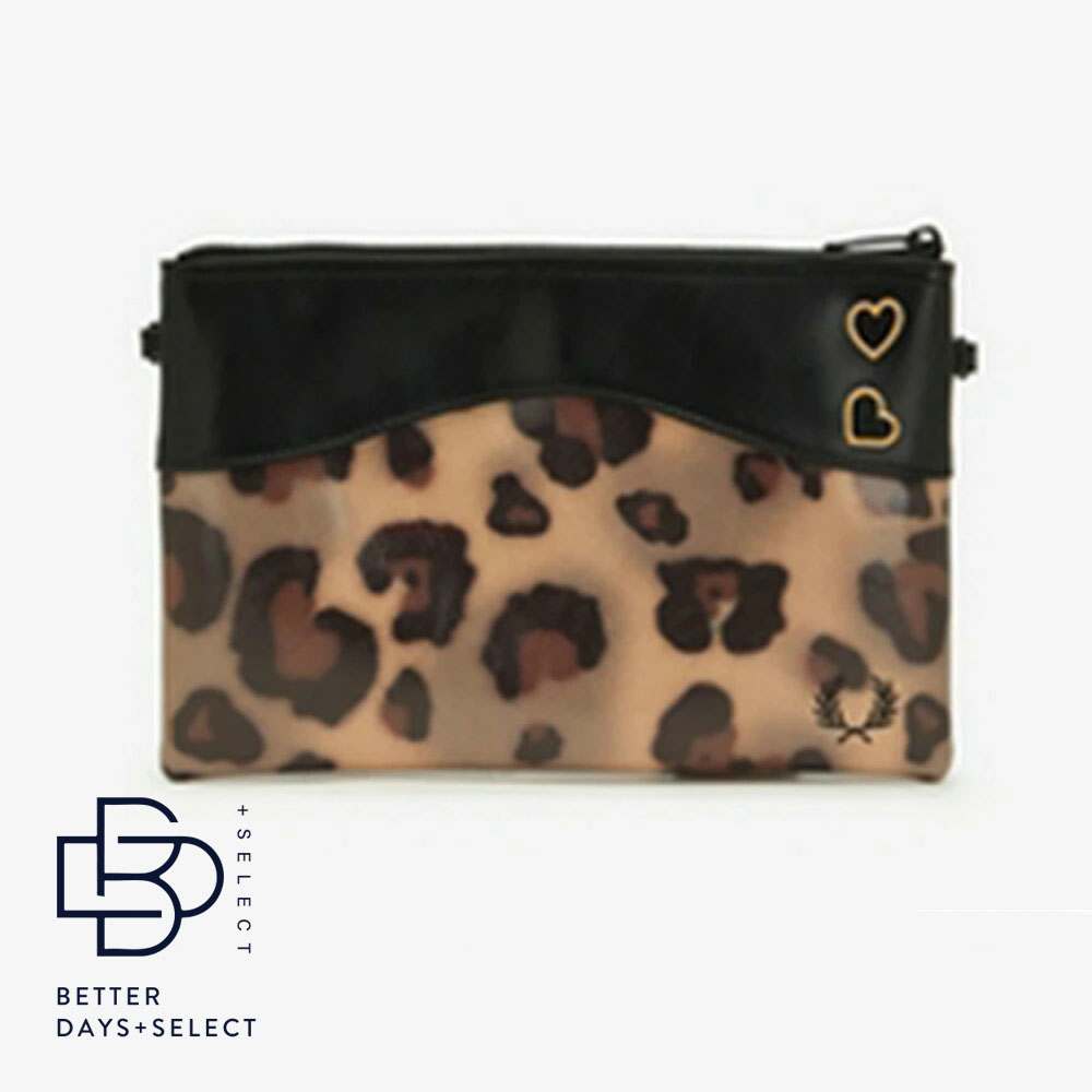 サイドバッグ フレッドペリー FRED PERRY レオパード L4236_AW_AMY LEOPARD PRINT SIDE BAG 【国内正規品】