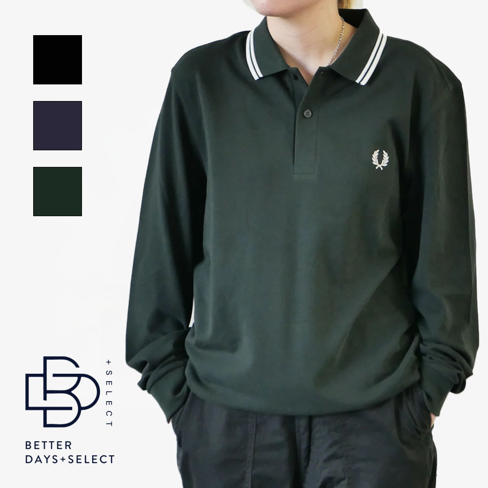 楽天市場】フレッドペリー ポロシャツ FRED PERRY LONG SLEEVE