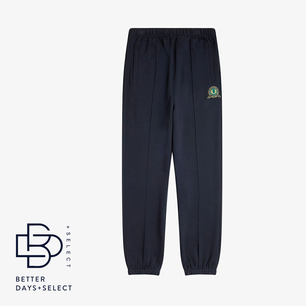 【3000円OFFクーポン配布中7月お買い物マラソン】スウェットパンツ ユニセックス フレッドペリー TENNIS BADGE TRACK PANT 【国内正規品】 FRED PERRY T1300|BETTER DAYS+SELECT