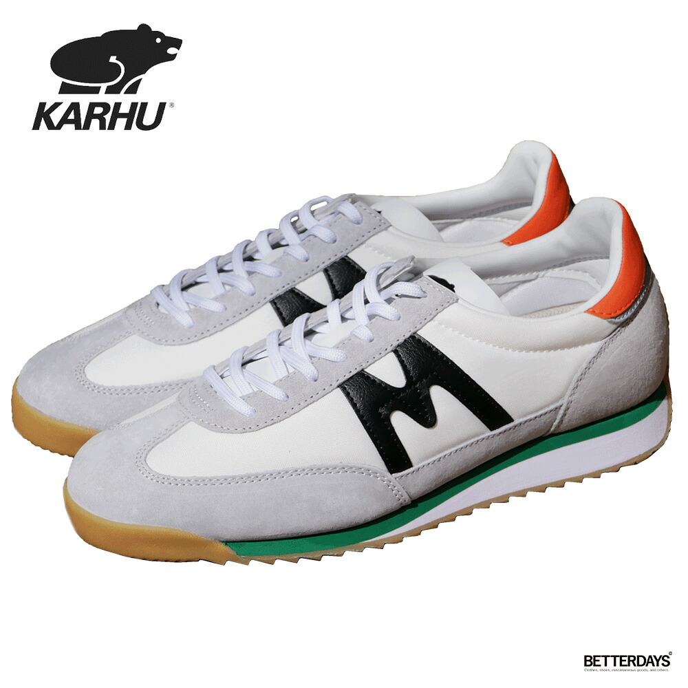 スニーカー レディース メンズ カルフ ランニングシューズ ユニセックス KARHU MESTARI DAWN BLUE/JET BLACK 22~28.5cm 靴 運動靴 【国内正規品】