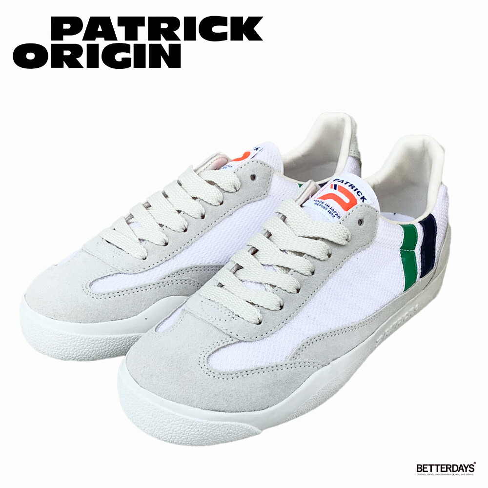 スニーカー レディース ウィメンズ ユニセックス パトリック オリジン コペンハーゲン・オリジン PATRICK ORIGIN  COPENHAGEN-OG【国内正規品】