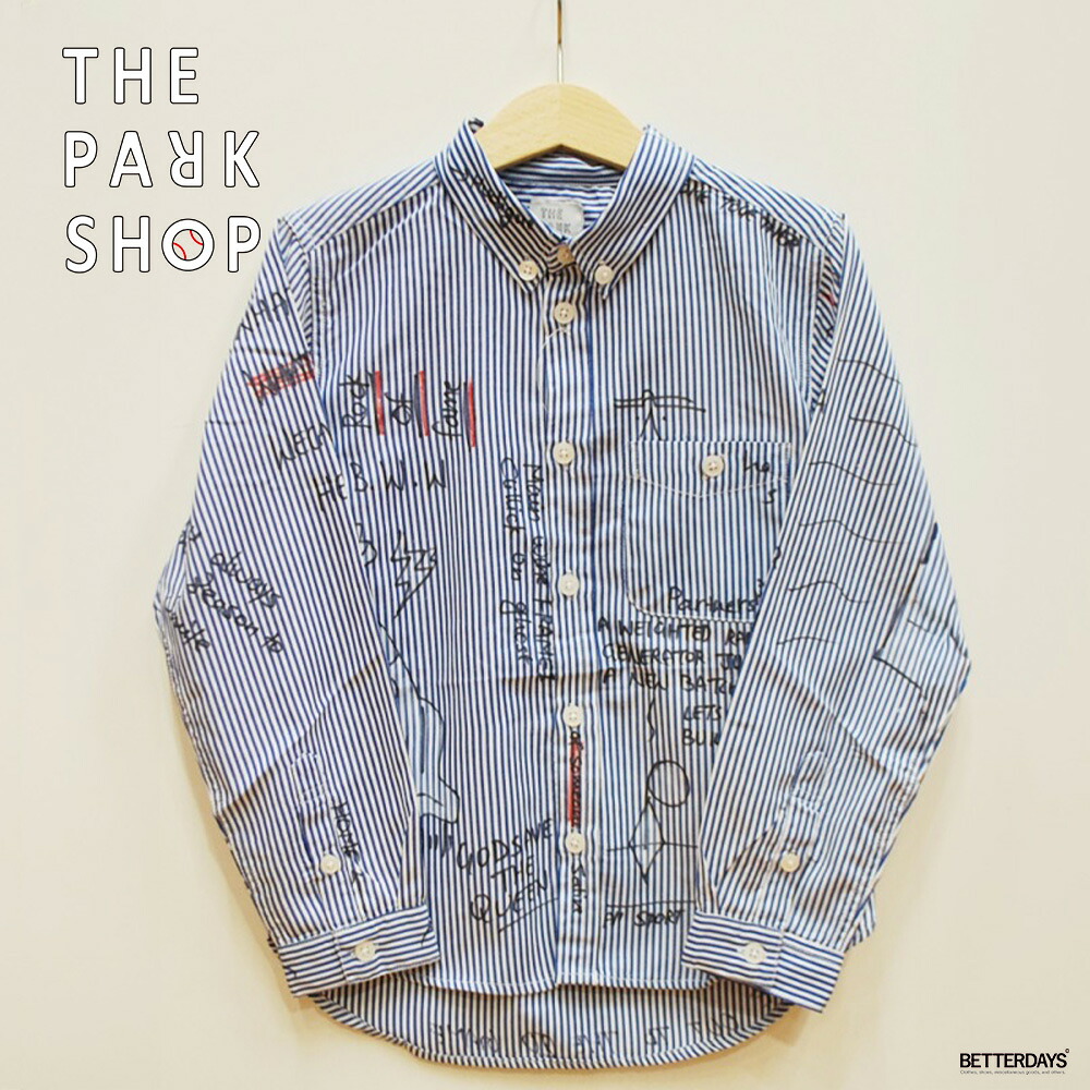 【3000円OFFクーポン配布中7月お買い物マラソン】ボタンダウンシャツ キッズ TRIPBOY SHIRTS THE PARK SHOP ザ・パークショップ TPS-433 125-145cm｜BETTER DAYS＋SELECT