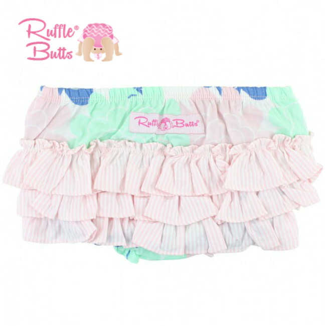 激安価格と即納で通信販売 Rufflebutt ブルマ 花 カラフル ピンク ブルー グリーン フリル ラッフル ブルマー おむつカバー ラッフルバッツ 下着 おしゃれ ブランド かわいい ボトムス インポート 夏服 1歳 女の子 子供 青 緑 80cm 90cm 2歳 子供服 Light Wash Denim