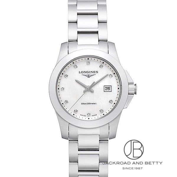 ロンジン LONGINES コンクエスト L3.376.4.87.6 新品 時辰儀 レディース