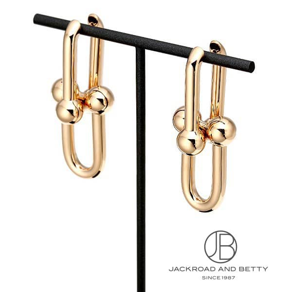 ティファニー TIFFANY&CO. ハードウェア リンク ピアス エクストララージ 63009024 新品 ジュエリー ブランドジュエリー