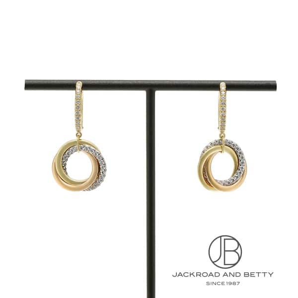 楽天市場】カルティエ CARTIER トリニティ ピアス B8301465 新品