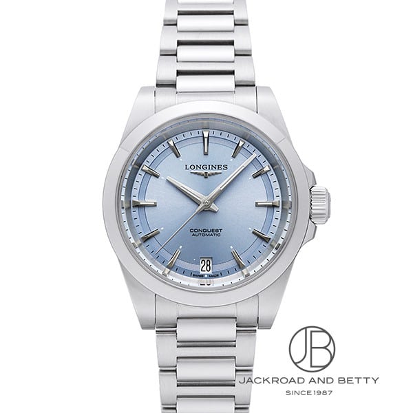 ロンジン LONGINES コンクエスト 34mm L3.430.4.92.6 新品 時計 レディース