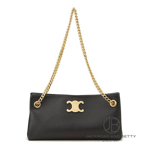 セリーヌ CELINE ミディアム ニュース ペーパー バッグ ブラック 黒 114253FDU.38NO 新品 バッグ/財布/小物