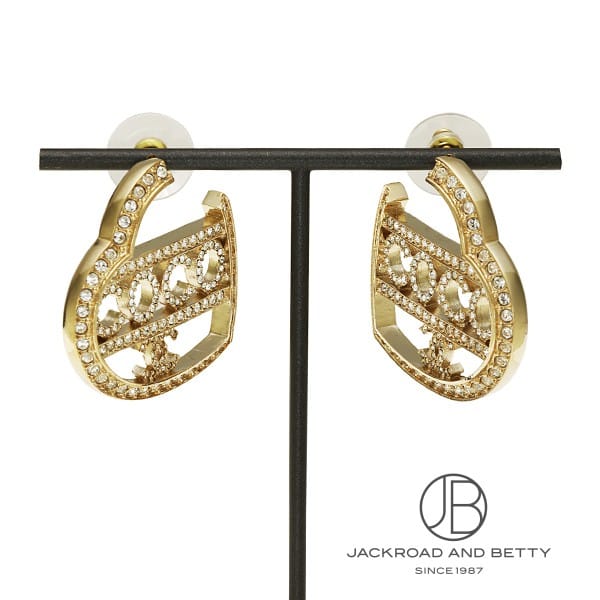 楽天市場】CHANEL シャネル ピアス ココマーク ハート ブラック A22P