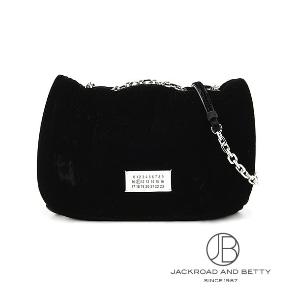 メゾン マルジェラ MAISON MARGIELA グラム スラム フラップ ミディアム ブラック 黒 S56WG0169P6426T8013 新品 バッグ/財布/小物