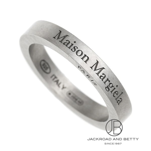 メゾン マルジェラ MAISON MARGIELA ロゴ リング SM1UQ0080SV0158951 新品 ジュエリー ブランドジュエリー