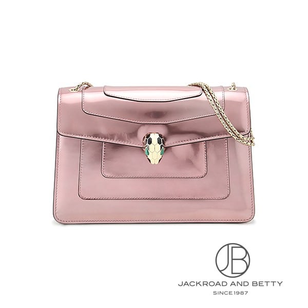 ブルガリ BVLGARI セルペンティ フォーエバー ショルダーバッグ ローズクォーツ ピンク 284803 新品 バッグ/財布/小物