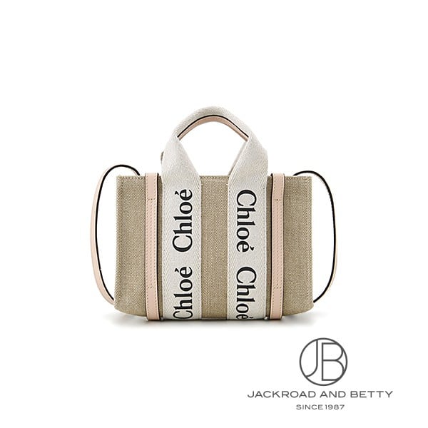 クロエ CHLOE ウッディ ミニ トートバッグ CHC22AP237I266J5 新品 バッグ/財布/小物