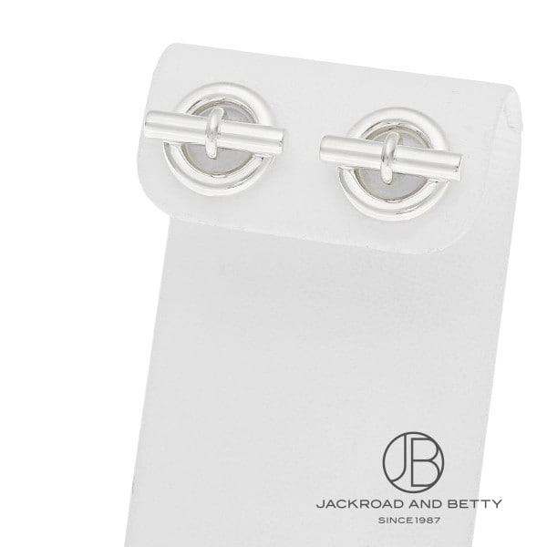 エルメス HERMES ミニ シェーヌ・ダンクル ピアス MM H103816B 00 新品 ジュエリー ブランドジュエリー｜ベティーロード　【腕時計専門店】