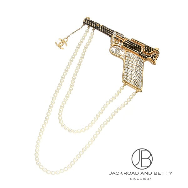 シャネル CHANEL ココマーク ピストル ブローチ 中古 ジュエリー ブランドジュエリー|ベティーロード 【腕時計専門店】