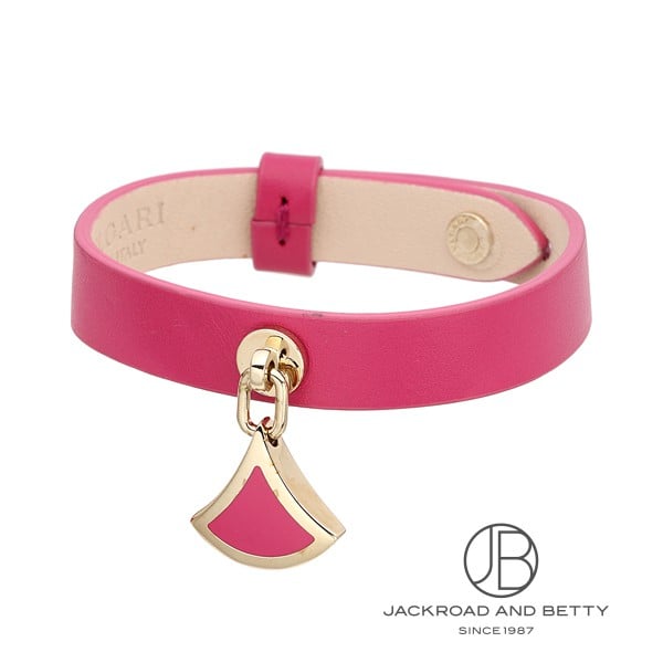 ブルガリ BVLGARI ディーヴァ ドリーム レザー ブレスレット 中古 ジュエリー ブランドジュエリー