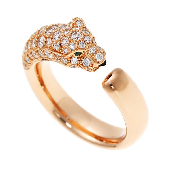 カルティエ CARTIER パンテール ドゥ カルティエ リング スモールモデル N4765752 中古 ジュエリー ブランドジュエリー