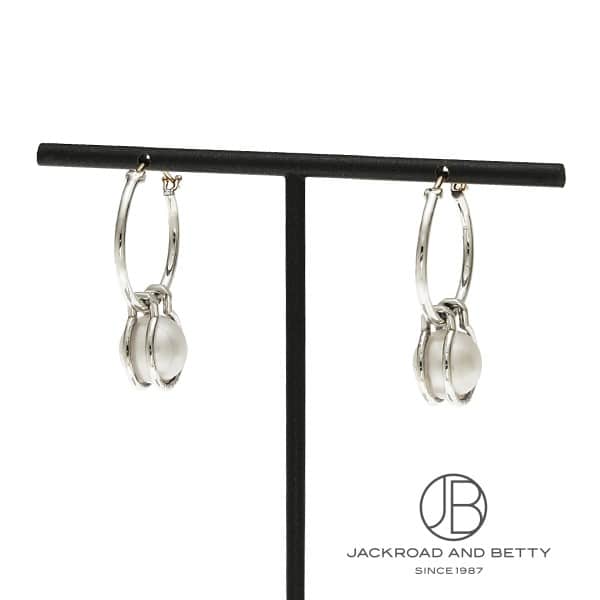 楽天市場】Tiffany&Co.ティファニーパールワイヤーフープピアス