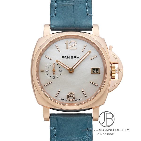 パネライ PANERAI ルミノール ドゥエ ゴールドテック マドレペルラ PAM01280 中古 時計 男女兼用|ベティーロード 【腕時計専門店】