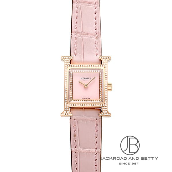 エルメス HERMES Hウォッチ ミニ 21mm W057240WW00 中古 時計 レディース｜ベティーロード　【腕時計専門店】