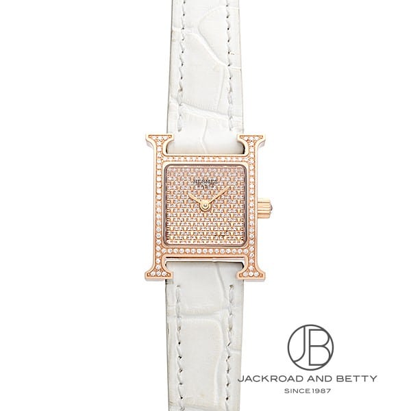 エルメス HERMES Hウォッチ ミニ 21mm W054606WW00 中古 時計 レディース|ベティーロード 【腕時計専門店】