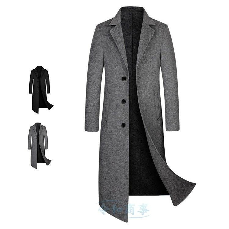 カシミヤコート メンズ 膝下 チェスターコート 超ロング コート ウールコート ビジネスコート 春冬服 防寒着 通勤 紳士服