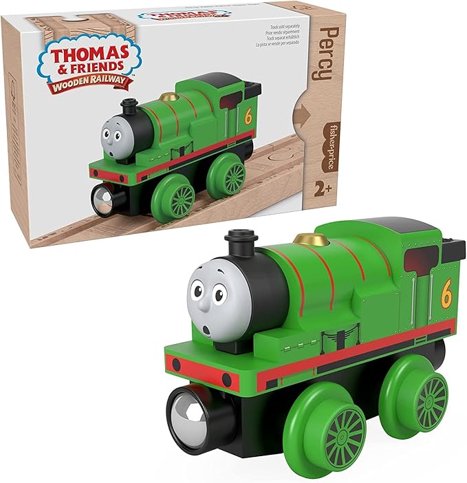 【訳あり】マテル(MATTEL) きかんしゃトーマス 木製軌跡続きもの(Thomas) パーシー 【2才~】【差し上げ物】HBJ86