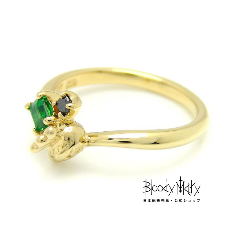 ブラッディマリー K18 EVE ジュエリーリング ファントム（幻） 7号 メンズ レディース アクセサリー ジュエリー Bloody Mary Jewelry