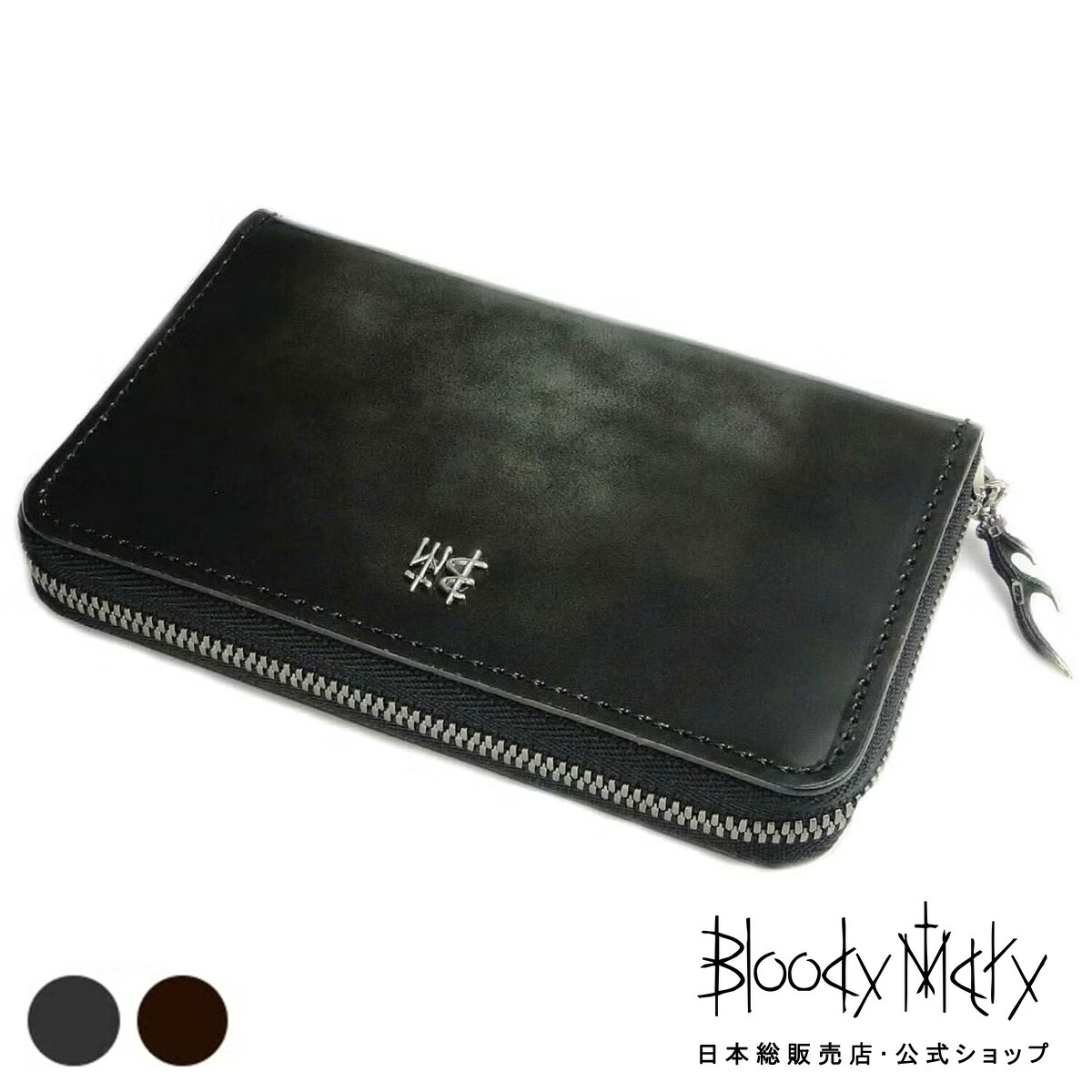ブラッディマリー YUHAKU×Bloody Mary カードケース（ラウンドファスナー） メンズ レディース アクセサリー ジュエリー Bloody Mary
